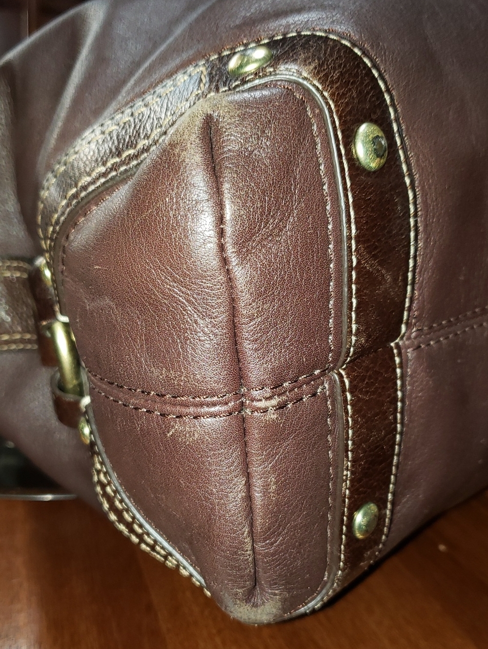 💘🖤💘 BROWN COACH CARLY LIMITED EDITION LEATHER SHOULDER VINTAGE HOBO BAG 10616 - Picture 10 of 13